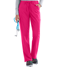 Style # BU478: FLIRTEasy STRETCH by Butter-Soft™ Eden Women's 4-Pocket Drawstring Scrub Pants