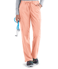 Style # BU478: POWPIEasy STRETCH by Butter-Soft™ Eden Women's 4-Pocket Drawstring Scrub Pants