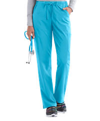 Style # BU478: TURQUEasy STRETCH by Butter-Soft™ Eden Women's 4-Pocket Drawstring Scrub Pants