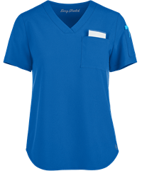 Style # BU543: ROYALEasy STRETCH by Butter-Soft™ Chloe Women's 2-Pocket V-Neck Tuck-In Scrub Top