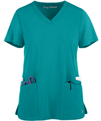 Easy STRETCH by Butter-Soft™ Zoe Women's 4-Pocket V-Neck Scrub Top