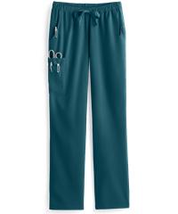 Style # BU655: CARIBEasy STRETCH by Butter-Soft™ Morgan Unisex 4-Pocket Drawstring Scrub Pants