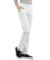 Style # BU817: WHITEEasy STRETCH by Butter-Soft™ Sienna Women's 5-Pocket Sport Yoga Scrub Pants