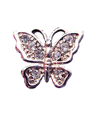 C&C Sweden Butterfly Nursing Clog Charm