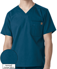 Carhartt Ripstop Men's 2-Pocket Utility Scrub Top