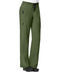 Carhartt Force® Women's 7-Pocket Cross-Flex Utility Cargo PETITE STRETCH Scrub Pants