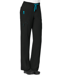 Style # C52110: BLACKCarhartt Cross-Flex Force Women's 7-Pocket STRETCH Cross-Flex Utility Cargo Scrub Pants