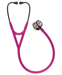 Littmann Cardiology IV Rainbow Finish Raspberry Tube Stethoscope
