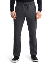 Style # CK006: PEWTECherokee iflex Men's 7-Pocket STRETCH Knit Elastic Waistband Scrub Pants
