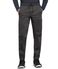 Style # CK012S: PEWTECherokee Workwear Revolution Men's 5-Pocket Mesh Jogger SHORT Scrub Pants