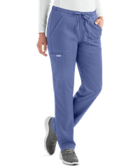 Cherokee Workwear Revolution Unisex 4-Pocket STRETCH Drawstring Cargo Scrub Pants