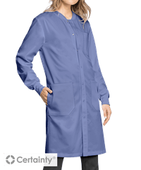 Cherokee Workwear Revolution Tech Unisex Snap Front Lab Coat