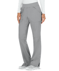 Cherokee Workwear Revolution Women's 4-Pocket STRETCH Pull-On Cargo TALL Scrub Pants