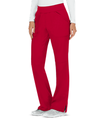 Style # CK110: REDCherokee Workwear Revolution Women's 4-Pocket STRETCH Pull-On Cargo Scrub Pants