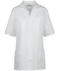 Med-Man Men's Zip-Front Scrub Jacket
