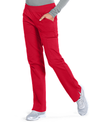 Style # CK170: REDCherokee Workwear Professionals Women's 6-Pocket STRETCH Pull-on Scrub Pants