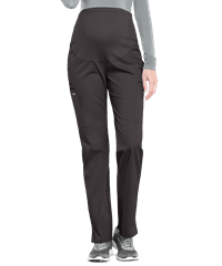 Cherokee Workwear Professionals Women's 4-Pocket STRETCH Maternity Cargo Scrub Pants