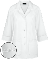 Cherokee Women's 2-Pocket 3/4 Sleeve Lab Coat
