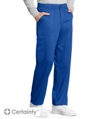 Cherokee Workwear Revolution Tech Men's 5-Pocket Zip Fly Short Scrub Pants