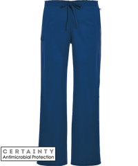 Cherokee Workwear Flex Scrubs Unisex 3-Pocket Antimicrobial Straight Leg Drawstring Scrub Pants