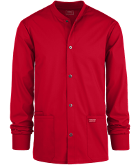 Style # CK360: REDCherokee Workwear Professionals Men's 3-Pocket STRETCH Snap Front Scrub Jacket