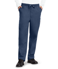 Style # CK4000: NAVYCherokee Workwear Men's 5-Pocket Cargo Scrub Pants