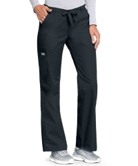Cherokee Workwear Women's 4-Pocket Low Rise Drawstring TALL Scrub Pants