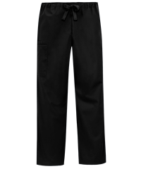 Style # CK4100: BLACKCherokee Workwear Unisex 3-Pocket Drawstring Scrub Pants