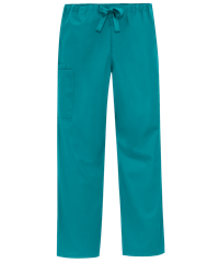 Style # CK4100: TEBLUCherokee Workwear Unisex 3-Pocket Drawstring Scrub Pants