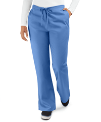 Style # CK4101: CEILCherokee Workwear Women's 3-Pocket Drawstring Flare Leg Scrub Pants