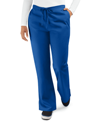 Style # CK4101: GALAXCherokee Workwear Women's 3-Pocket Drawstring Flare Leg Scrub Pants