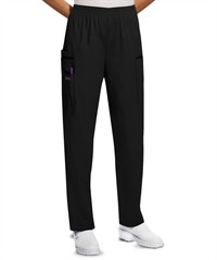 Style # CK4200: BLACKCherokee Workwear Women's 4-Pocket Elastic Waist Utility Scrub Pants