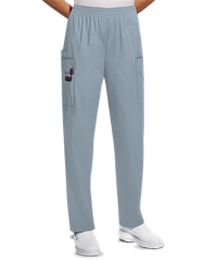 Style # CK4200: GREYCherokee Workwear Women's 4-Pocket Elastic Waist Utility Scrub Pants