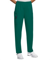 Style # CK4200: HUNTECherokee Workwear Women's 4-Pocket Elastic Waist Utility Scrub Pants