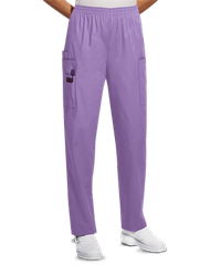 Style # CK4200: ORCHICherokee Workwear Women's 4-Pocket Elastic Waist Utility Scrub Pants