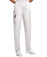 Style # CK4200: WHITECherokee Workwear Women's 4-Pocket Elastic Waist Utility Scrub Pants
