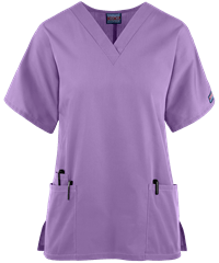Cherokee Workwear Women's 3-Pocket V-Neck Scrub Top