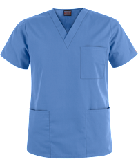 Style # CK4876: CEILCherokee Workwear Unisex 3-Pocket V-Neck Scrub Top