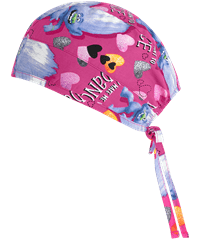 Cherokee Tooniforms DreamWorks Trolls Diamond Dance Unisex Print Scrub Hat