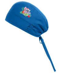 Cherokee Tooniforms Disney Holiday Hula Unisex Print Scrub Hat