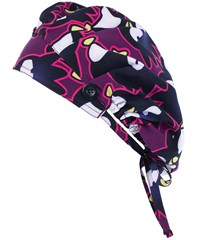 Cherokee Tooniform Badtz Maru Bouffant Women's Scrub Cap