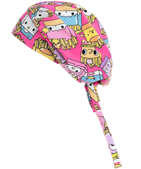 Cherokee Tooniforms Sanrio Supercute Snack Pack Women's Bouffant Scrub Hat