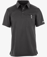 Cherokee Workwear Revolution Men's 1-Pocket STRETCH Snap Placket Polo Scrub Top