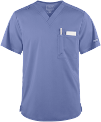 Style # CK625: CEILCherokee Workwear Revolution Unisex 1-Pocket STRETCH V-Neck Scrub Top