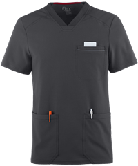 Cherokee iflex Men's 4-Pocket STRETCH  V-Neck Scrub Top