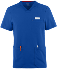 Style # CK661: ROYALCherokee iflex Men's 4-Pocket STRETCH  V-Neck Scrub Top
