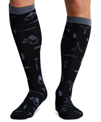 Cherokee Instrumental Helpers Men's 8-12 mmHg Light Compression Socks 