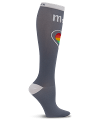 Cherokee More Love Women's 8-12 mmHg Print Support Compression Socks