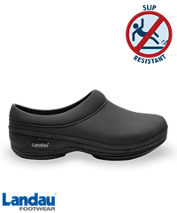 Style # COMFORT: BLACKLandau Comfort Unisex Slip-On Nursing Clogs