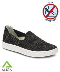 Nurse Mates Align™ Cosmic Black Spark Women's Slip On Nursing Shoes